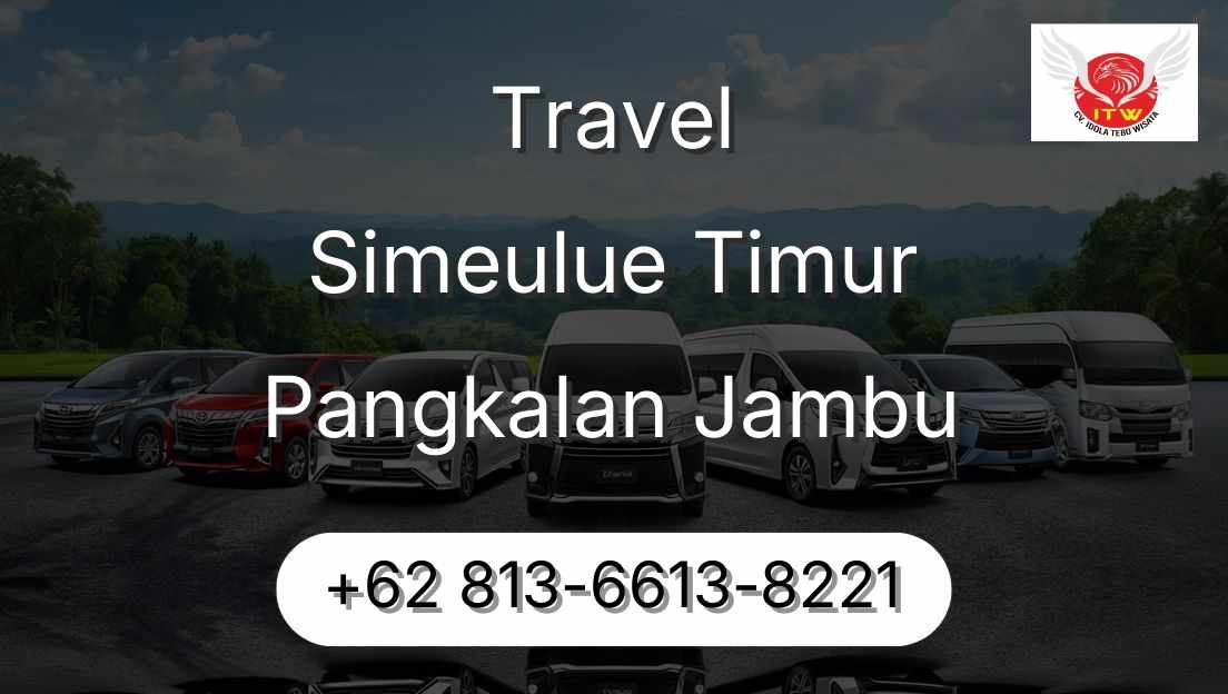 Travel Simeulue Timur Pangkalan Jambu