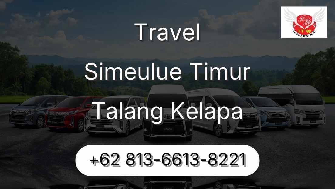 Travel Simeulue Timur Talang Kelapa