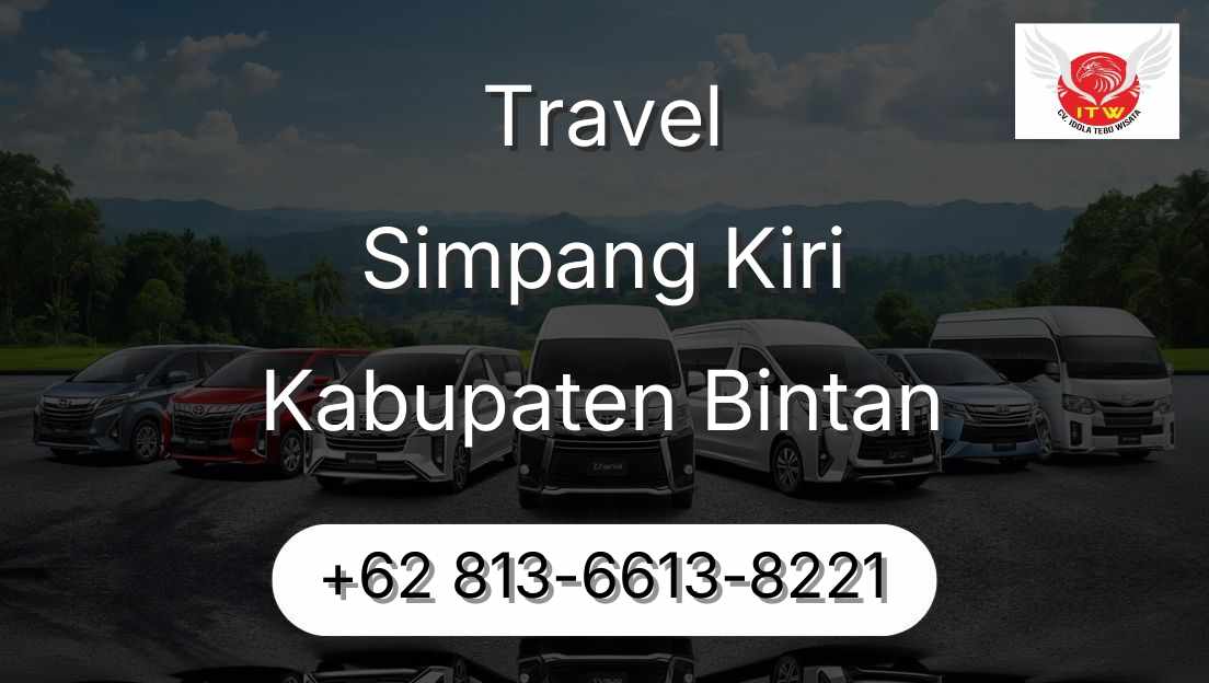 Travel Simpang Kiri Kabupaten Bintan