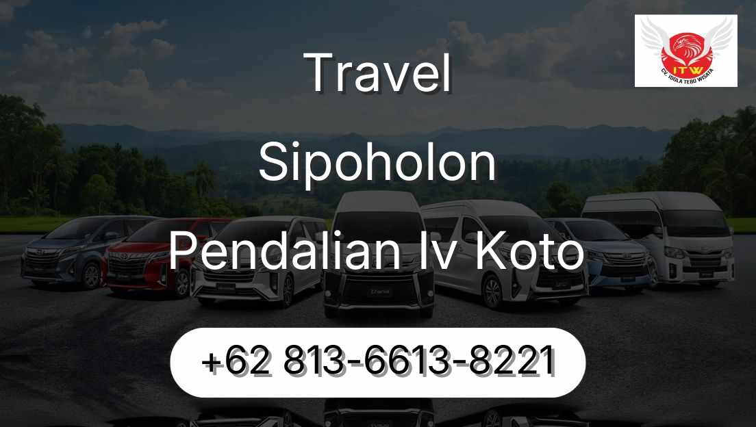 Travel Sipoholon Pendalian Iv Koto