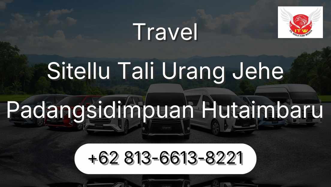 Travel Sitellu Tali Urang Jehe Padangsidimpuan Hutaimbaru