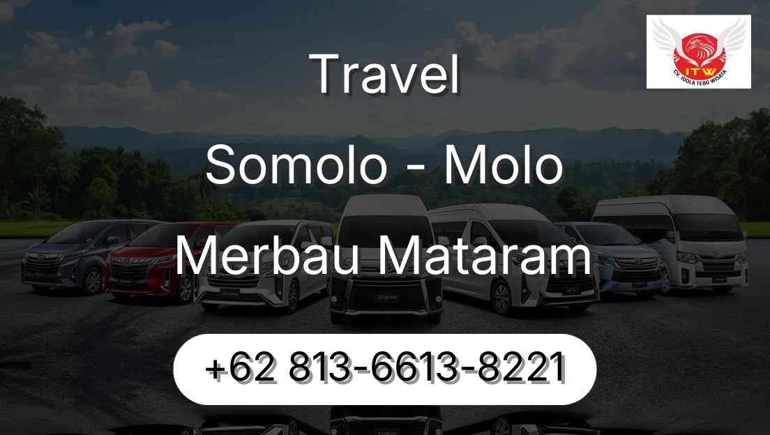 Travel Somolo - Molo Merbau Mataram
