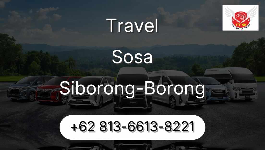 Travel Sosa Siborong-Borong