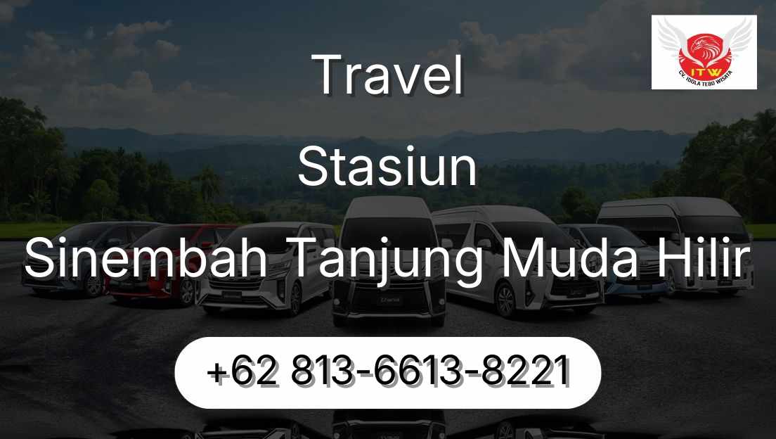 Travel Stasiun Sinembah Tanjung Muda Hilir
