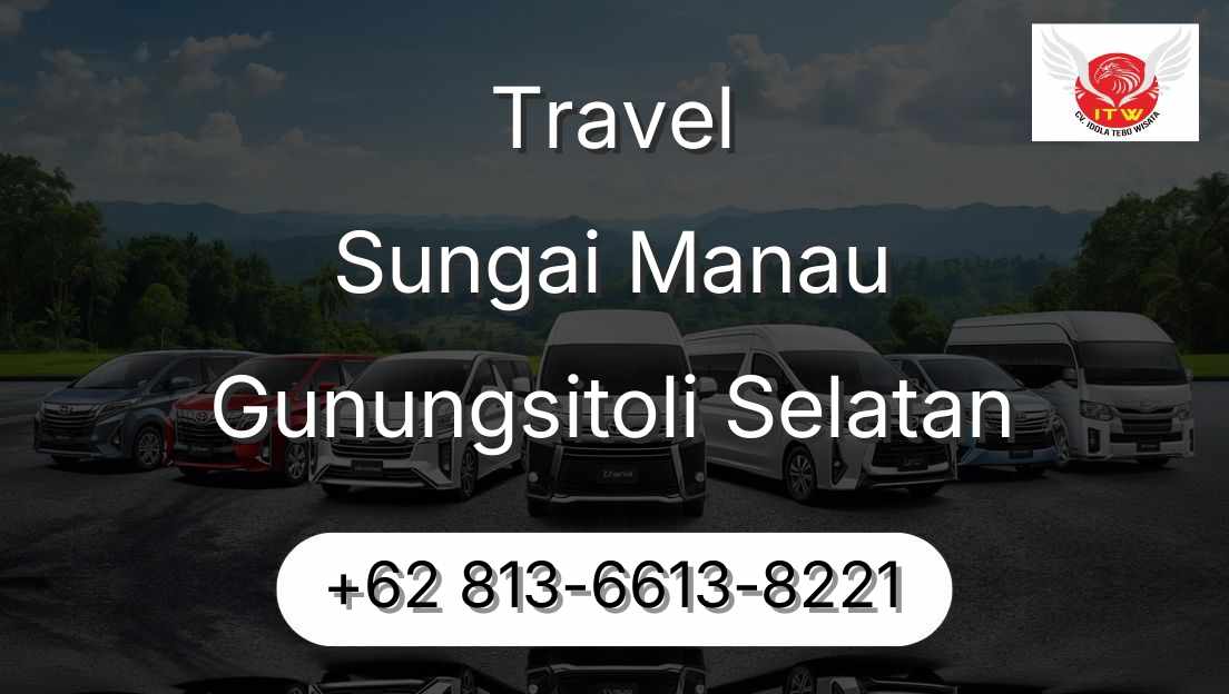 Travel Sungai Manau Gunungsitoli Selatan
