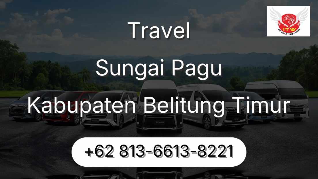 Travel Sungai Pagu Kabupaten Belitung Timur