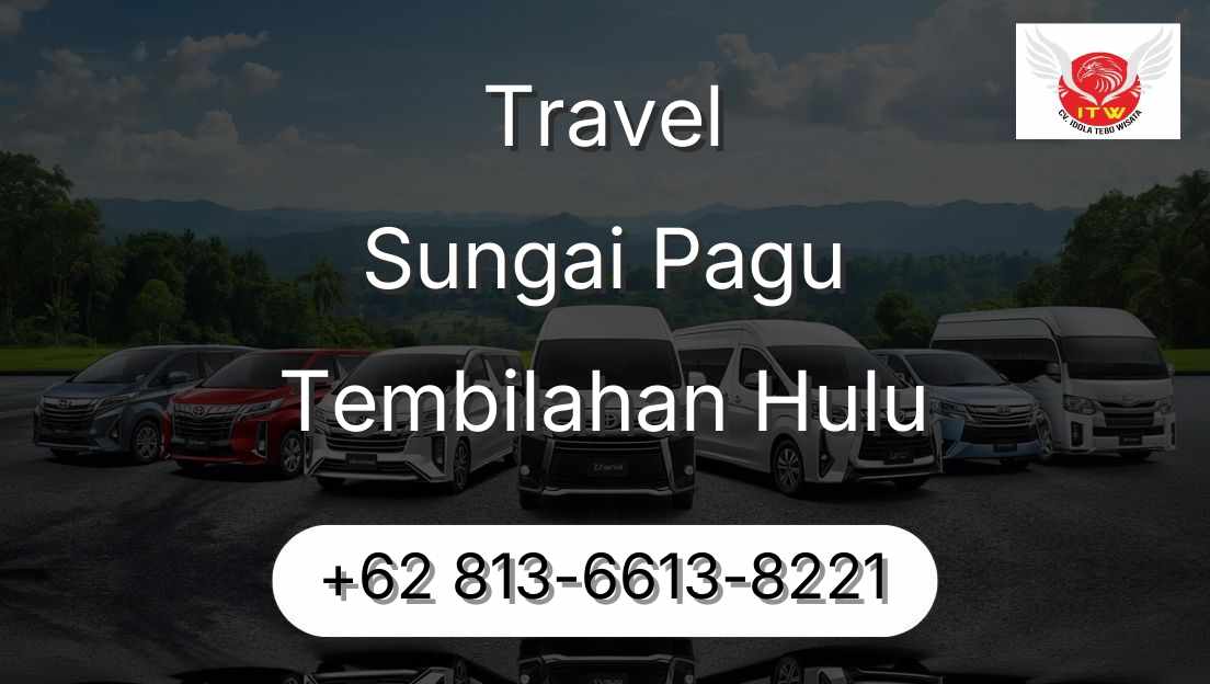 Travel Sungai Pagu Tembilahan Hulu