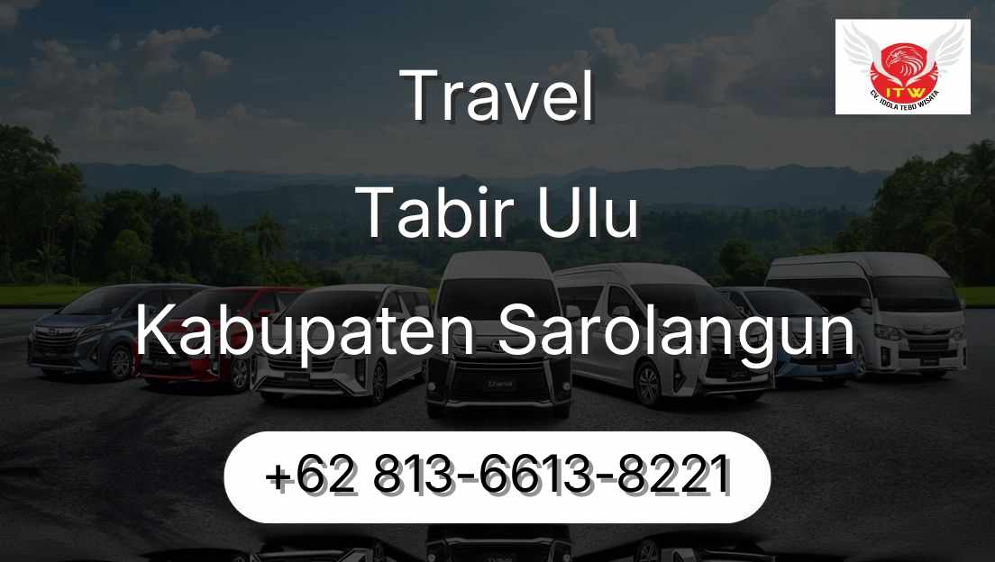 Travel Tabir Ulu Kabupaten Sarolangun