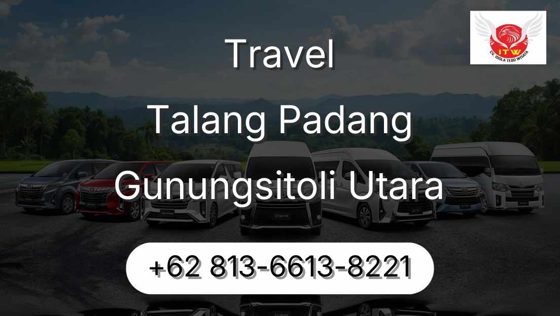 Travel Talang Padang Gunungsitoli Utara