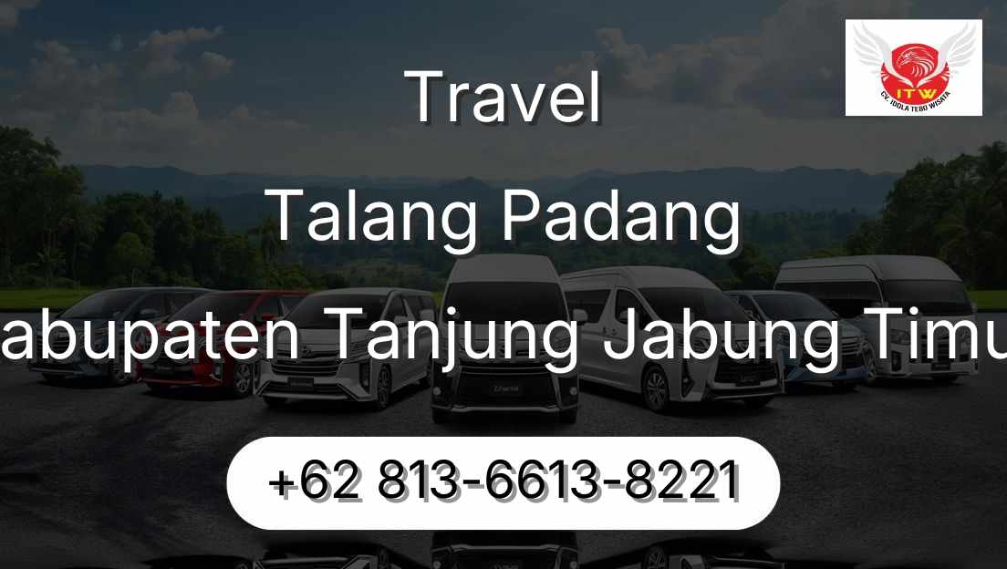 Travel Talang Padang Kabupaten Tanjung Jabung Timur