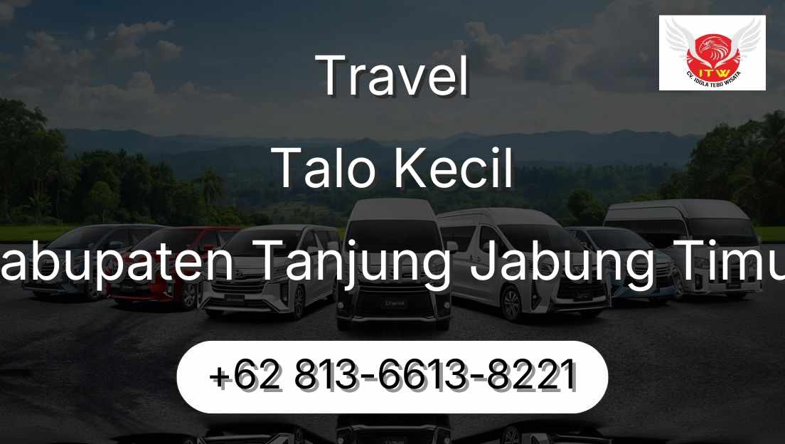 Travel Talo Kecil Kabupaten Tanjung Jabung Timur