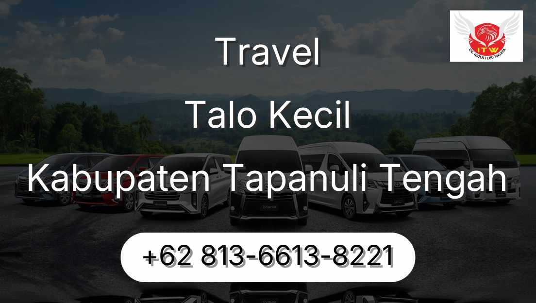 Travel Talo Kecil Kabupaten Tapanuli Tengah