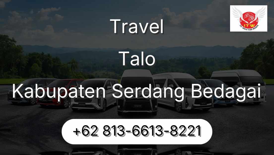 Travel Talo Kabupaten Serdang Bedagai