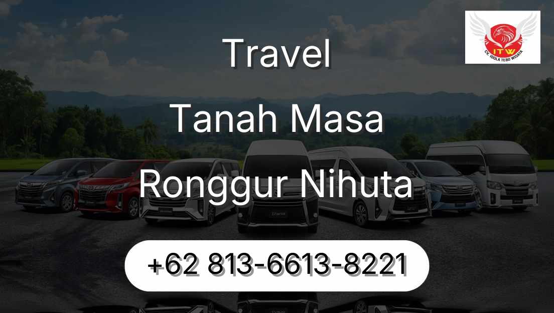 Travel Tanah Masa Ronggur Nihuta