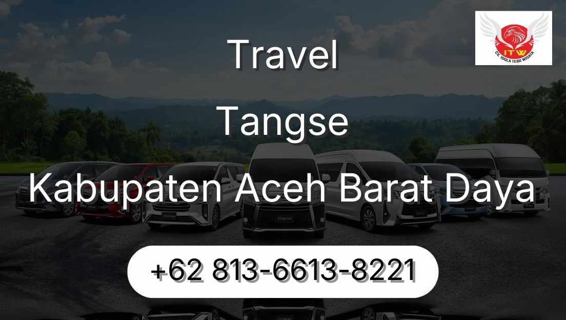 Travel Tangse Kabupaten Aceh Barat Daya