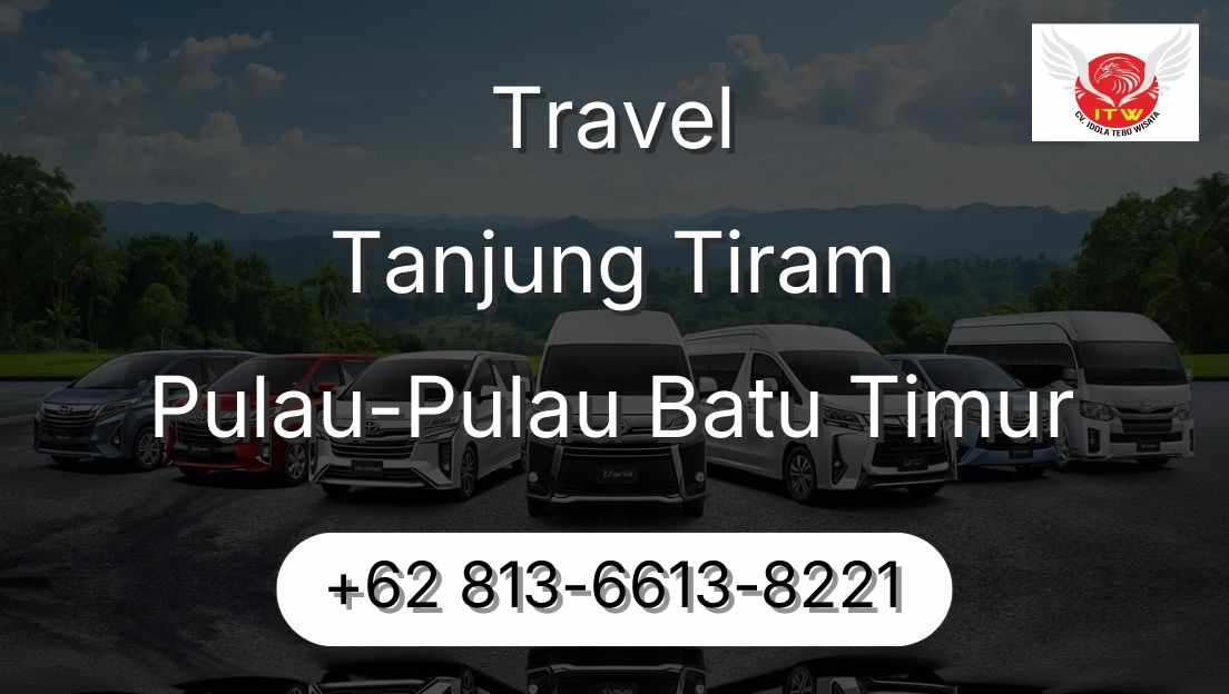 Travel Tanjung Tiram Pulau-Pulau Batu Timur