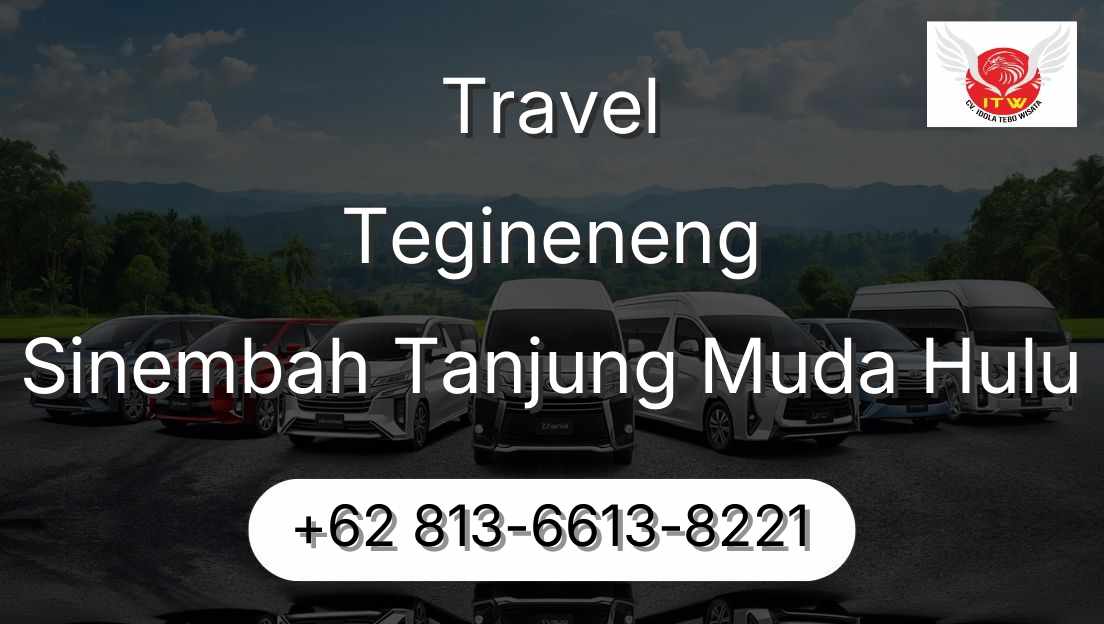 Travel Tegineneng Sinembah Tanjung Muda Hulu