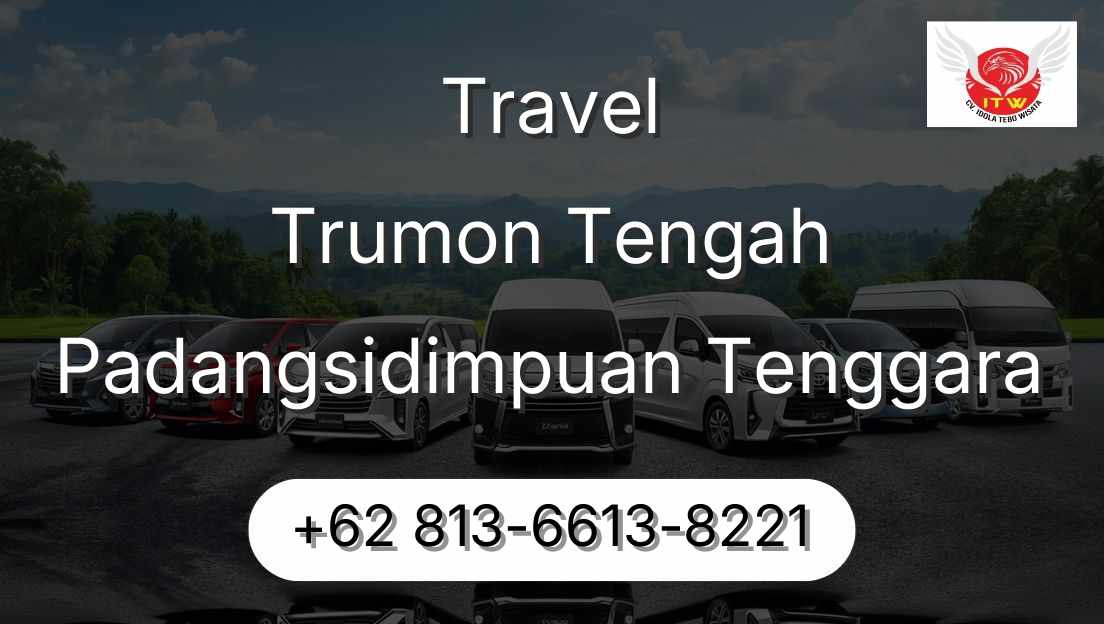 Travel Trumon Tengah Padangsidimpuan Tenggara