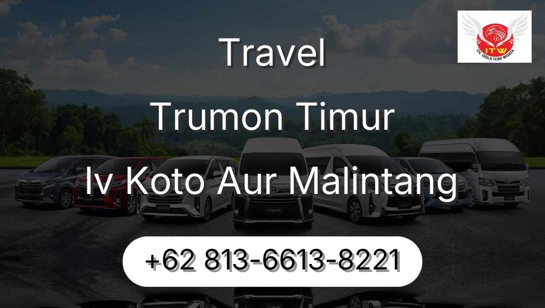 Travel Trumon Timur Iv Koto Aur Malintang