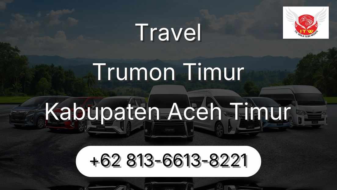 Travel Trumon Timur Kabupaten Aceh Timur