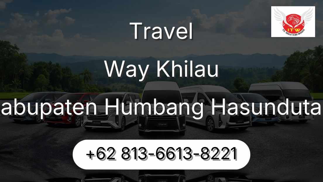 Travel Way Khilau Kabupaten Humbang Hasundutan